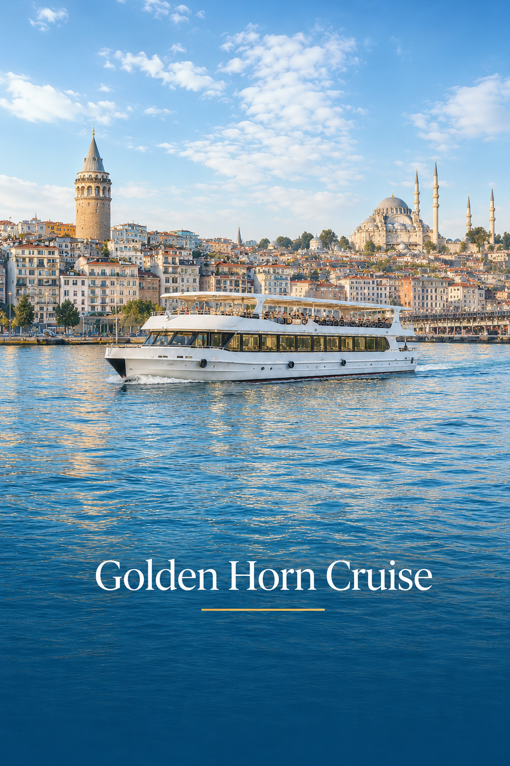 Golden Horn Cruise sightseeing boat