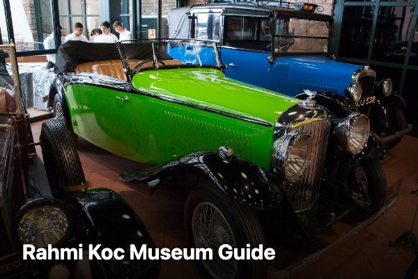Classic cars on display at the Rahmi M. Koc Museum in Istanbul